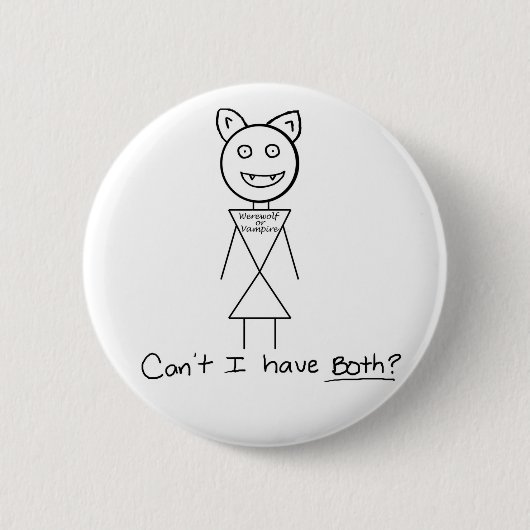 Kann ich beide nicht haben button (Vorderseite)