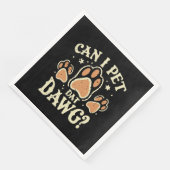 Kann ich Dat Dawg essen? Serviette (Ecke)