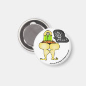 Kann ich den Klaviermagneten aufhalten? Magnet (Vorderseite/Rückseite)