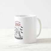 Kann ich diesen Hund Halloween essen? Kaffeetasse (VorderseiteRechts)