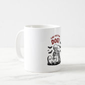 Kann ich diesen Hund Halloween essen? Kaffeetasse (Vorderseite Links)