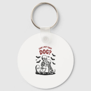 Kann ich diesen Hund Halloween essen? Schlüsselanhänger