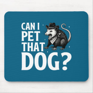Kann ich diesen Hund streicheln Ossum Lustig Sarka Mousepad