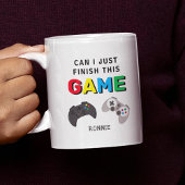 Kann ich diesen lustigen Gamer einfach beenden? Kaffeetasse