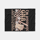 Kann ich dieses Hundeschekelett auf Halloween-Gesc Fleecedecke (Vorderseite (Horizontal))