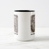 Kann ich dir eine Frage Gefragt haben? (Alice Shee Zweifarbige Tasse (Mittel)