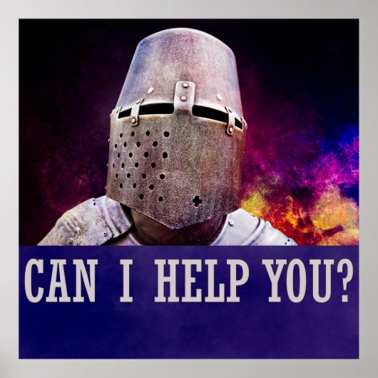 Kann ich dir helfen? poster (Vorne)