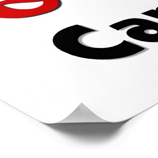 Kann ich dir helfen? Religiöser Spaß Poster (Ecke)