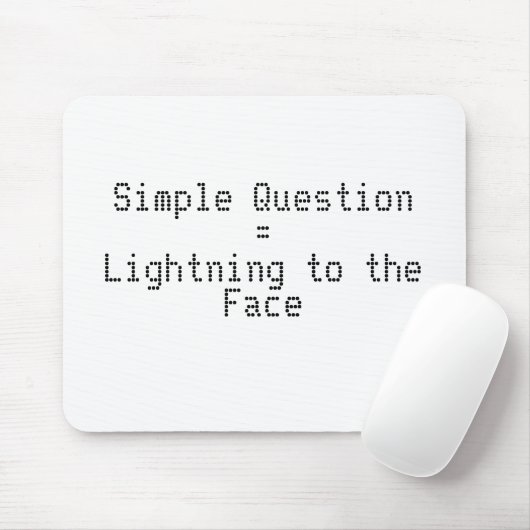 Kann ich ein Mod werden? Mousepad (Mit Mouse)