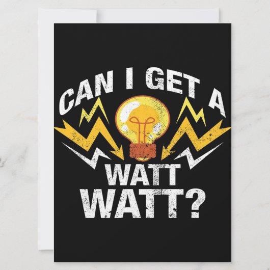 Kann ich ein Watt bekommen? - Funny Electrical