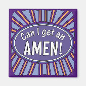 Kann ich einen AMEN bekommen? Magnet (Vorne)