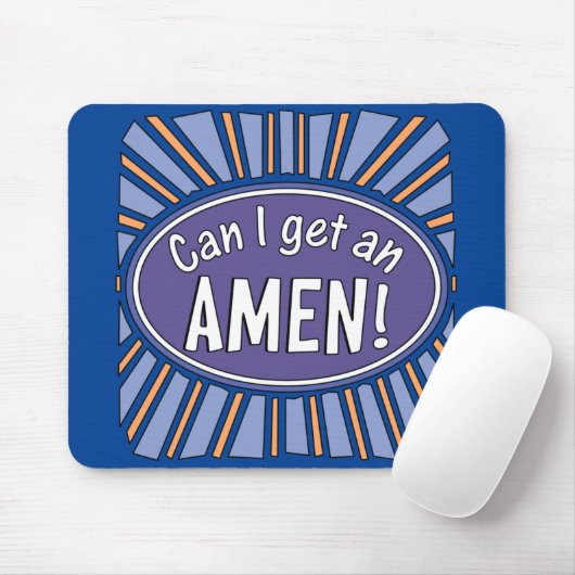 Kann ich einen AMEN bekommen? Mousepad (Mit Mouse)