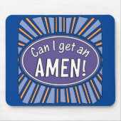 Kann ich einen AMEN bekommen? Mousepad (Vorne)