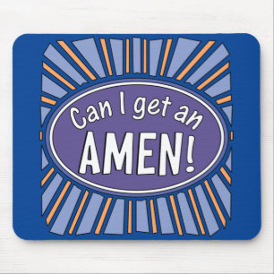 Kann ich einen AMEN bekommen? Mousepad