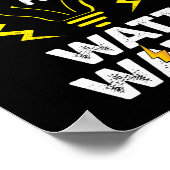 Kann ich einen Watt-Watt-Funny-Elektriker bekommen Poster (Ecke)