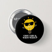 Kann ich einen Watt-Watt-Funny Science Puff Dark B Button (Vorne & Hinten)
