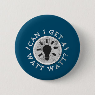 Kann ich einen witzigen Liebhaber-Elektriker-Ingen Button