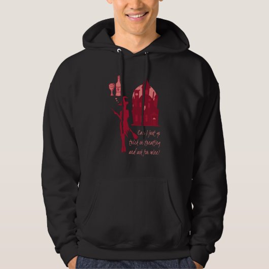 Kann ich einfach trick gehen oder behandeln und fü hoodie (Vorderseite)