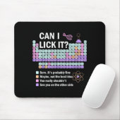 Kann ich es ablecken Periodensystem Kinder Wissens Mousepad (Mit Mouse)