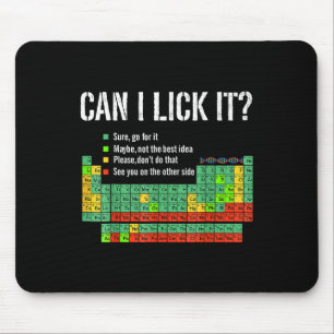 Kann ich es lustig 100 Tage Schule Periodensystem Mousepad