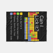 Kann ich es mir regelmäßig vorstellen, Schüler zu Fleecedecke (Vorderseite (Horizontal))