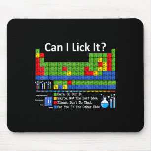 Kann ich es Periodensystem Chart Wissenschaftslehr Mousepad