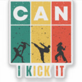 Kann ich es rückgängig machen? aufkleber (Vorderseite)