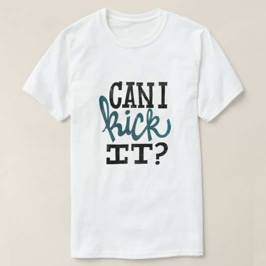 Kann ich es T - Shirt küssen? (Design vorne)