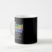 Kann ich es T-Shirt regelmäßig Tabelle der Element Kaffeetasse (Vorderseite Links)