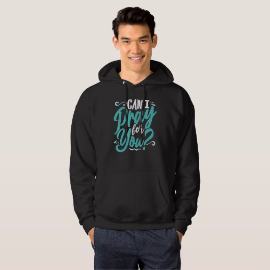 Kann ich für Sie Christliche Liebe religiös beten? Hoodie (Vorne ganz)
