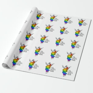 Kann ich hier oben einen Schwuler holen? Geschenkpapier
