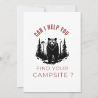 Kann ich Ihnen helfen, Ihren Campingplatz zu finde