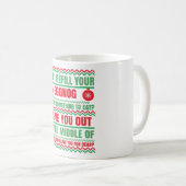 Kann ich Ihren Weihnachtsfilm wieder auffüllen? Kaffeetasse (VorderseiteRechts)