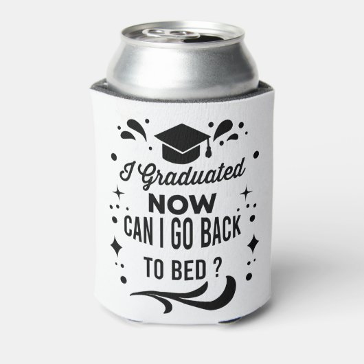 Kann ich jetzt nach meinem Abitur zurück ins Bett Dosenkühler (Kanne Rückseite)