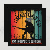 Kann ich jetzt wieder ins Bett gehen? Einladung (Vorne/Hinten)