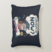 Kann ich jetzt wieder zu Bett gehen? Dekokissen (Vorderseite(Vertikal))