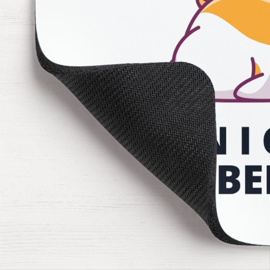 Kann ich jetzt wieder zu Bett gehen? Mousepad (Ecke)