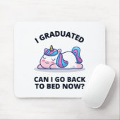 Kann ich jetzt wieder zu Bett gehen? Mousepad (Mit Mouse)