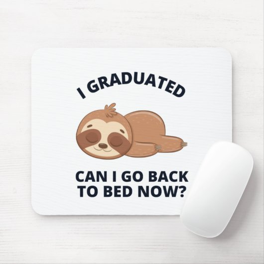 Kann ich jetzt wieder zu Bett gehen? Mousepad (Mit Mouse)