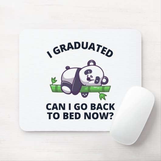 Kann ich jetzt wieder zu Bett gehen? Mousepad (Mit Mouse)