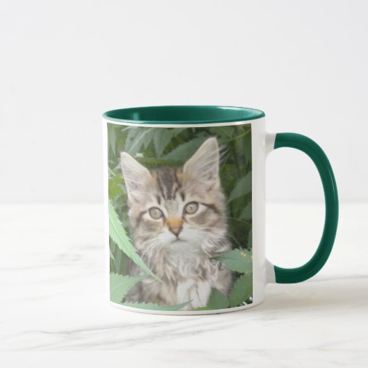Kann ich Kaffee haben? PURR-TY Bitte! Tasse (Rechts)