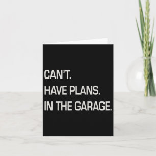 Kann ich keine Pläne in der Garage Väter Day Mecha Karte