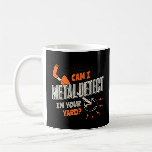 Kann ich Metall in Ihrem Metalldetektor-Yard finde Kaffeetasse (Links)