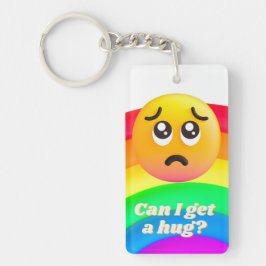 Kann ich mich umarmen? schlüsselanhänger