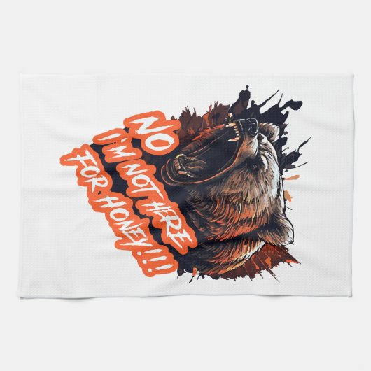 Kann ich mit dem Manager sprechen? Geschirrtuch (Horizontal)