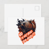Kann ich mit dem Manager sprechen? Postkarte (Vorne/Hinten)