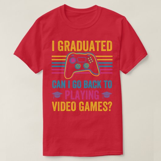 Kann ich wieder Videospiele spielen? T-Shirt (Design vorne)