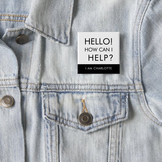 Kann ich Wohltätigkeit Event Volunteer individuell Button (Beispiel)