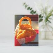 Kann ich Zwiebelreiten damit? Postkarte (Stehend Vorderseite)