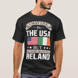 Kann in USA-Geschichte leben anfing im T-Shirt